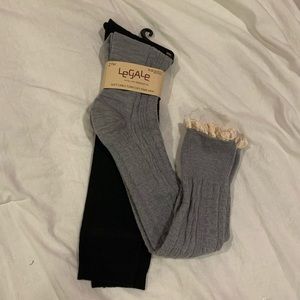 Soft Cable Knee High Socks